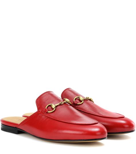 red princetown gucci|Gucci princetown women.